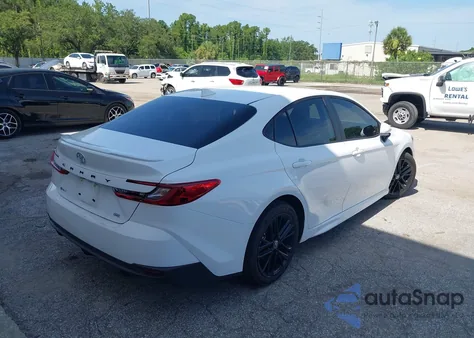 2025 Toyota Camry Xse из США, поврежденный, VIN 4T1DAACK5SU145110